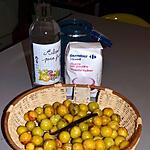 recette MIRABELLES A L'EAU DE VIE