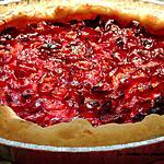 recette Tarte aux prunes et poudre d'amandes
