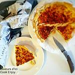 recette Tarte Gourmande Fromagère au Rocamadour, Coriandre et Graines de Moutarde