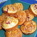 recette Muffins au chèvre et aux mûres