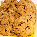recette Cookies aux amandes et pépites de chocolat