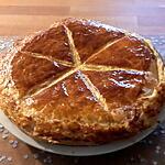 recette Délicieuse galette à la frangipane