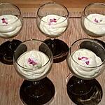 recette Mousse au chocolat blanc amande