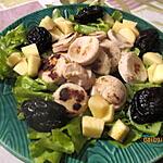 recette Salade américaine au boudin blanc