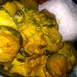 recette Curry de courgettes