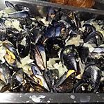 recette Moules a la crème