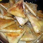 recette Samoussas pomme de terre jambon mozzarella