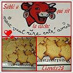 recette SABLES A LA VACHE QUI RIT