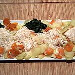 recette Saumon et ses petits légumes
