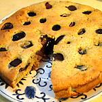 recette Gâteau prunes violettes/noisettes