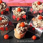 recette Rillettes de thon et jambon