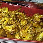 recette Ailes de poulet au four au curcuma