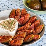 recette Chèvre frais au sésame et aux figues