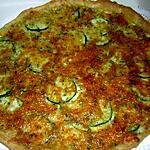 recette Quiche courgette et fromage de chévre