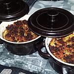 recette Cassolettes de Saint-Jacques au crumble de chorizo