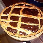 recette Tarte au chocolat et au noix