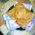 recette Bourek bonois:feuilles de brik farci