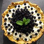 recette Tarte chantilly mascarpone aux mûres sauvages