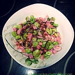 recette Salade de fèves et dés de jambon
