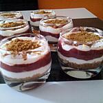 recette Verrines fraises & speculoos