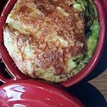recette Clafoutis salé aux poivrons, courgettes et tartare aux noix