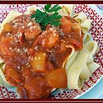 recette Crevettes à la sauce tomate