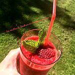 recette Jus de framboises menthe rafraîchissant