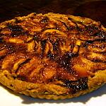 recette Tarte aux pommes et aux amandes