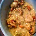 recette Curry thaï de crevettes au coco