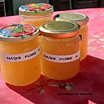 recette Confiture de nashis et poires