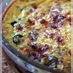 Gratin de blettes au curry