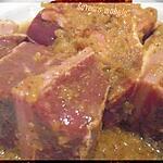 recette marinade de viande pour tajine marocain sucré salé