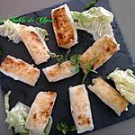 recette Nems au chèvre et à la menthe
