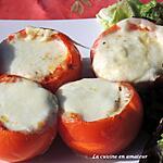 recette Tomates farcies aux fromages et bacon
