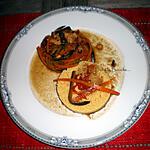 recette Blancs de volaille et sa semoule aux légumes croquants…