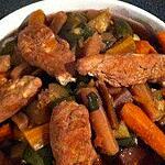 recette Tajine de poulet aux légumes