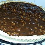 recette Tarte sablée au carambar beurre salé et noix