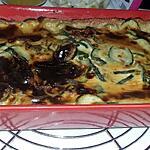 recette Gratin de courgettes a la viande hachée et béchamel