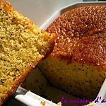 recette cake orange, pavot sans gluten