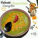 recette Velouté Choux Kale - Courgete - Graines de Moutarde au Lait d'Amandes - Thermomix ou pas