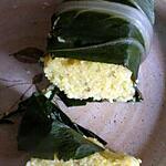 recette Baluchon de polenta à la vapeur