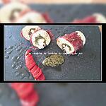recette Roulade de poulet farci à la ricotta, pesto et boeuf séché (au companion ou autres robots)