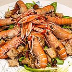 recette Langoustines aux cèpes