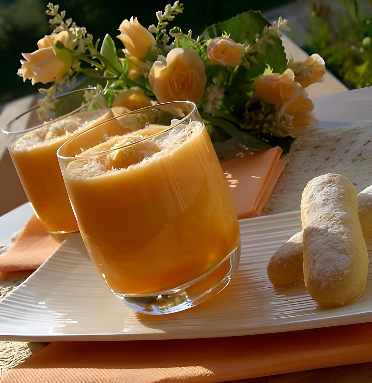 recette Verrine de melon à la noix de coco