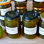 recette Marmelade de tomatess vertes au citron