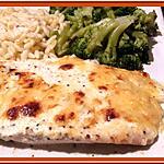 recette Suprêmes de poulet gratinés à la moutarde