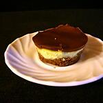 recette Cheesecakes menthe-chocolat