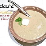 recette Velouté Topinambours, Champignon de Paris, Chèvre frais - Thermomix ou pas