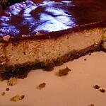 recette Cheesecake aux amandes et coulis de framboises
