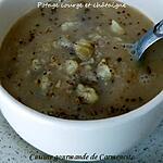 recette Potage de courge et châtaignes